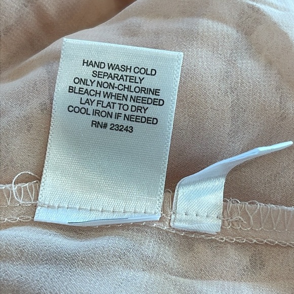 NWT Soho by New York & Co Pink Lace 3/4 Sleeve Blouse - Size L - Picture 9 of 11